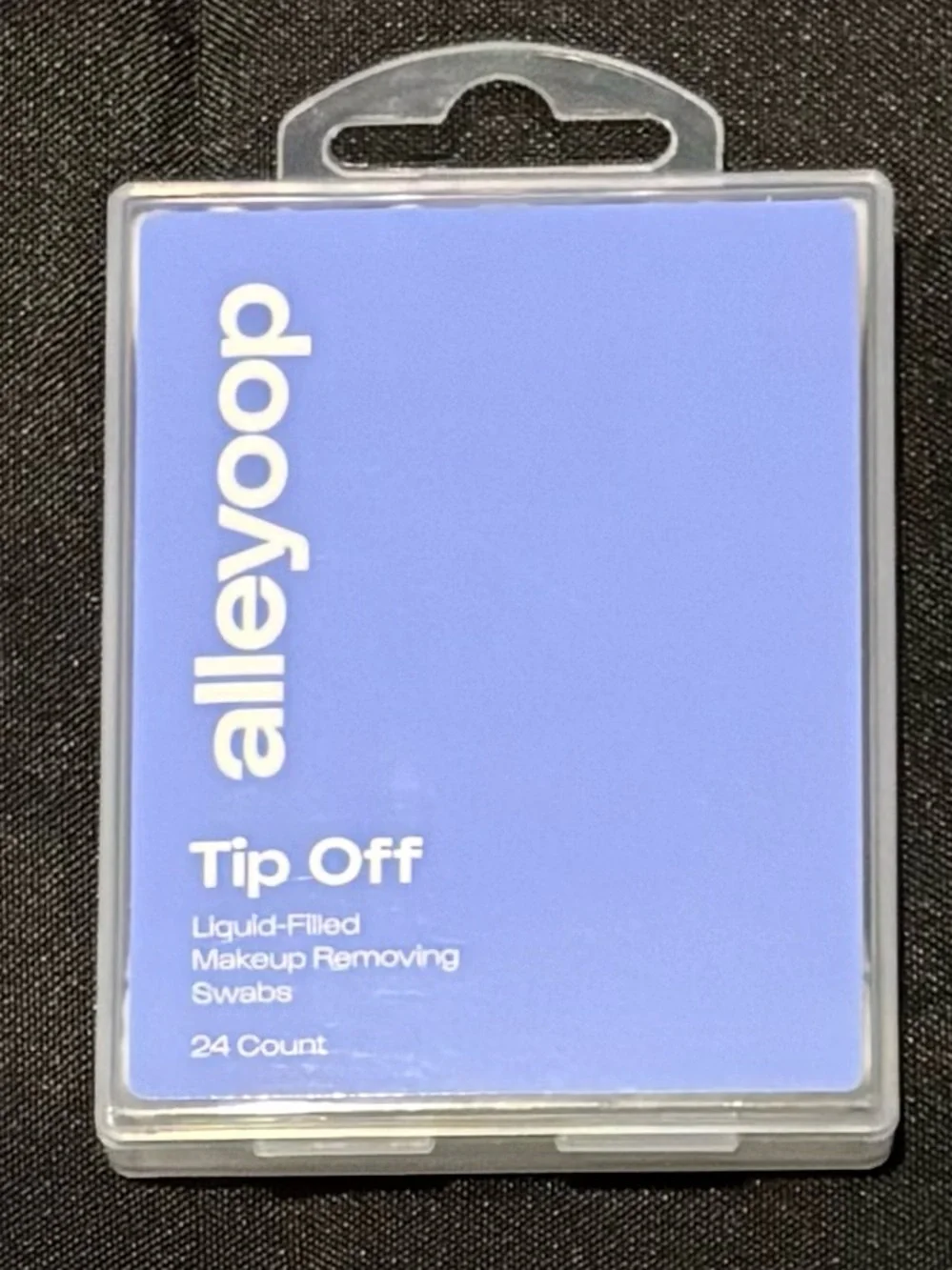 alleyoop Tip Off Liquid-Filled Makeup Removing Swabs - NEW